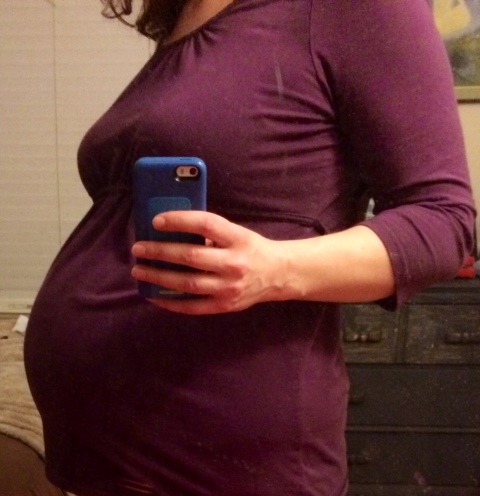 7 months belly